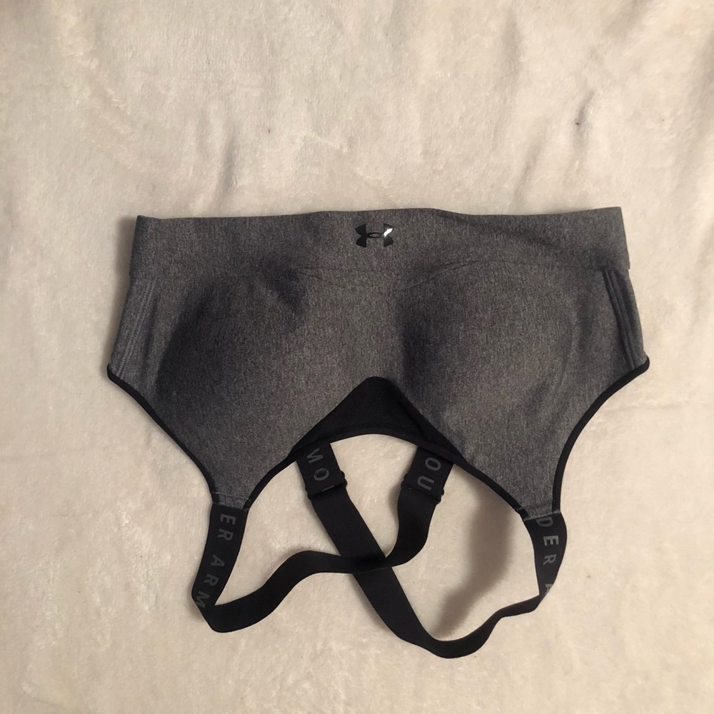 Grey Under Armour Sports Bra
